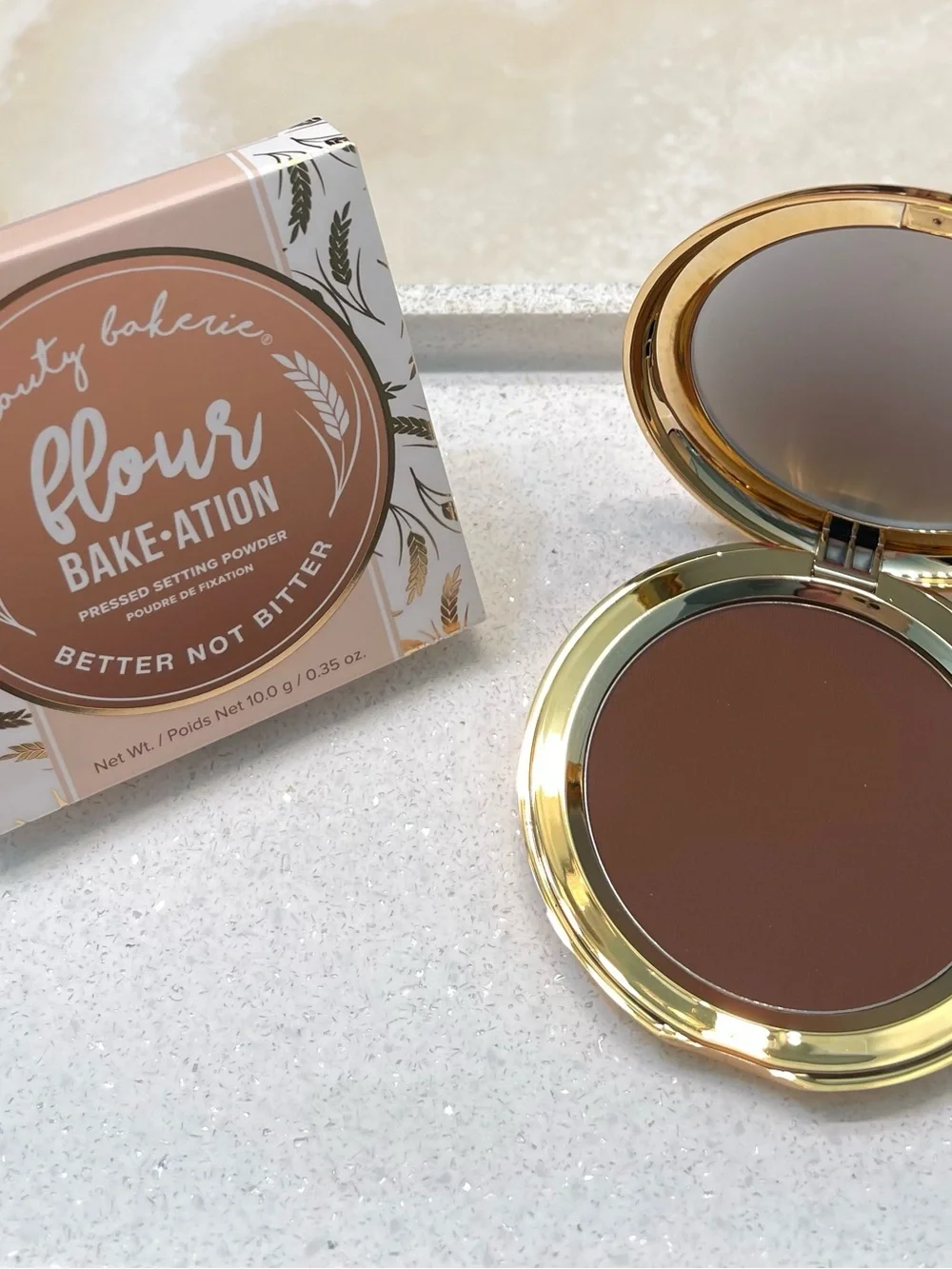Beauty Bakerie ~ ‘HAZELNUT’ (Dark Brown) Pressed Setting Powder ~ Full Size 10g